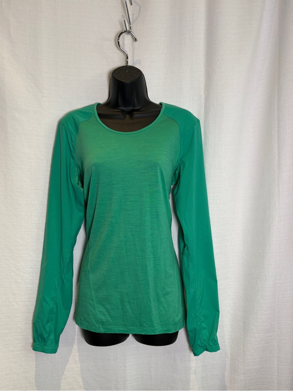 Arc'teryx Women's Long-Sleeve Crewneck Top - Teal Green